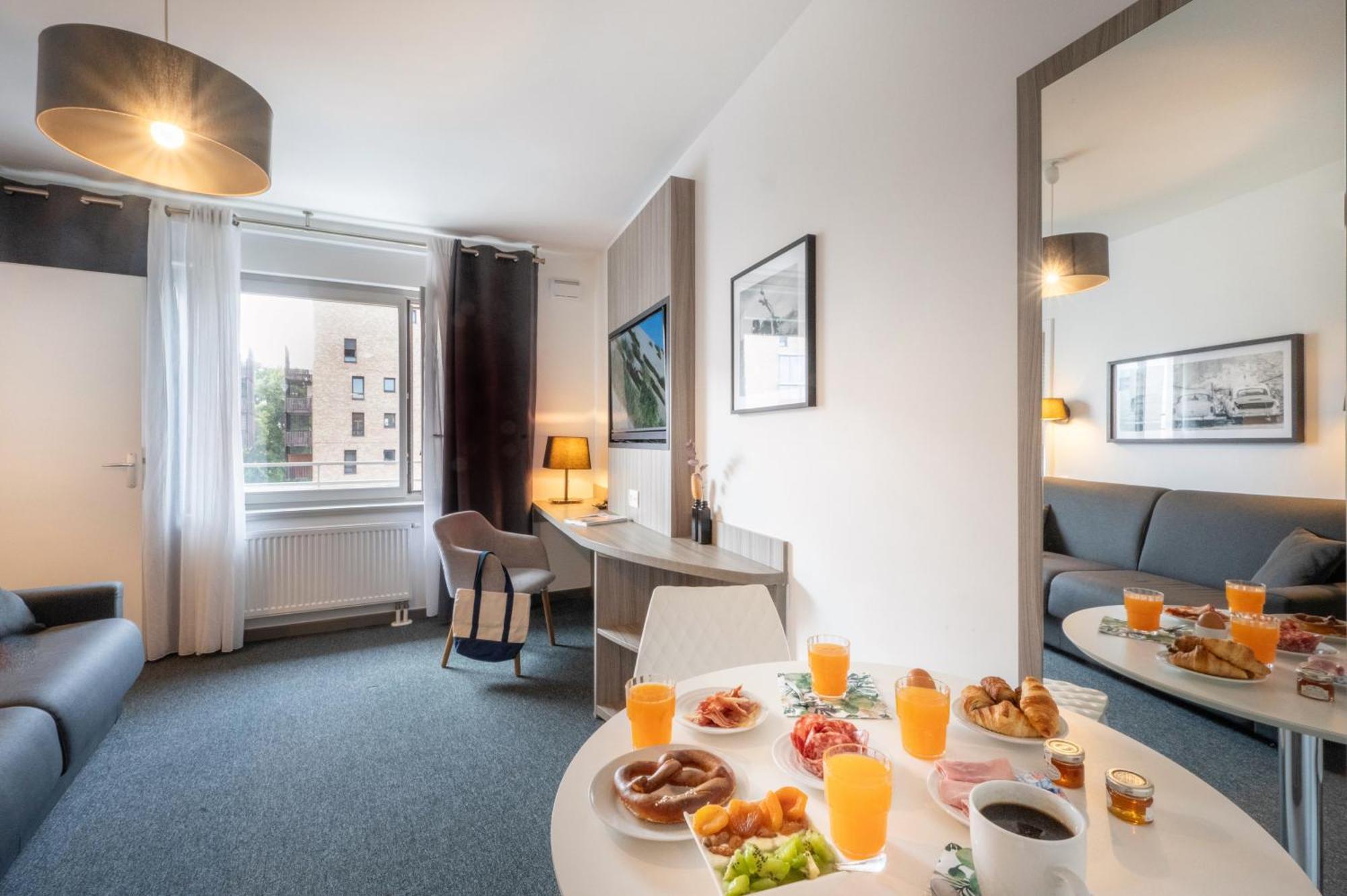 Nemea Appart Hotel Elypseo Strasbourg Port מראה חיצוני תמונה
