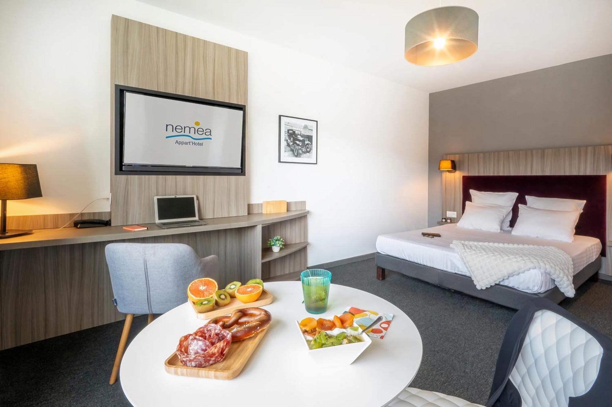 Nemea Appart Hotel Elypseo Strasbourg Port מראה חיצוני תמונה
